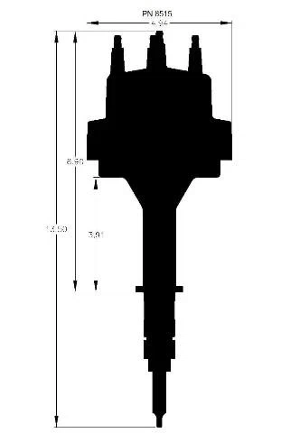 Chevy In-line 6 Cylinder Distributor - 8515
